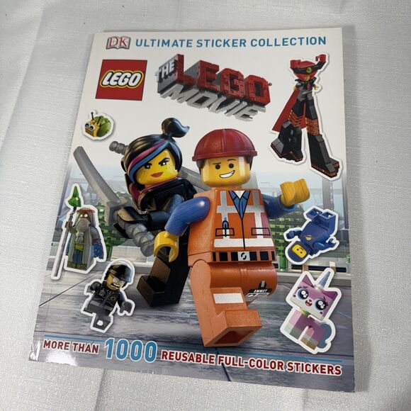 Ultimate Sticker Reusable Stickers 1000+ LEGO Movie‎ by DK 2013 - Picture 1 of 10